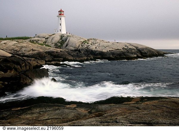 Surfen Sie auf Peggy´s Cove Leuchtturm. Nova Scotia  Kanada