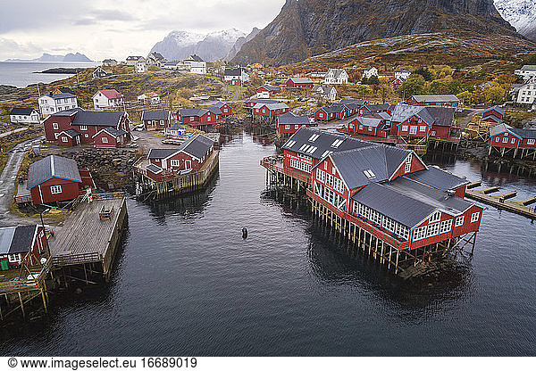 surroundings of the Norwegian village of 'A'