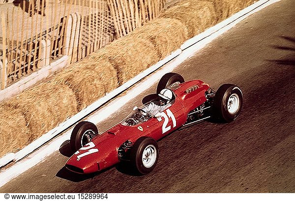Surtees  John  11.2.1934 - 10.3.2017  brit. Sportler (Rennfahrer)  Formel 1 Rennen  Monte Carlo  Monaco  1964