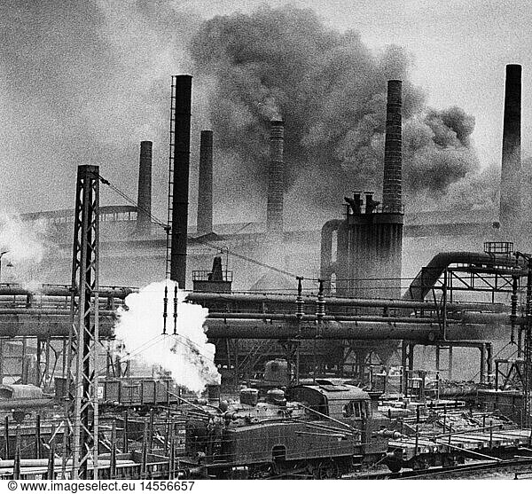 SW  SG hist.  Industrie  Fabriken  Mitte 20. Jahrhundert