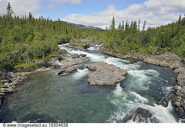 Sweden  Gaeddede  Inlet of Leipikvattnet