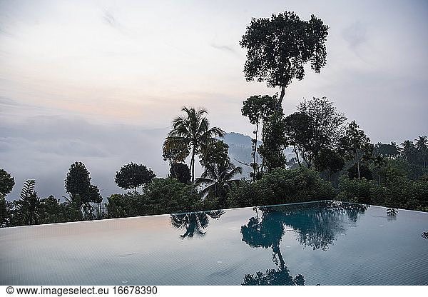 swimming pool in the highlands of Sri Lanka