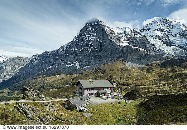 Switzerland  Canton of Bern  region Jungfrau  Eiger  mountain inn