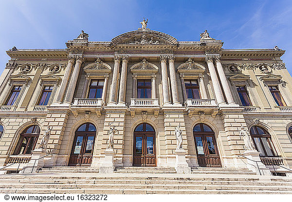 Switzerland  Geneva  Place Neuve  Opera House