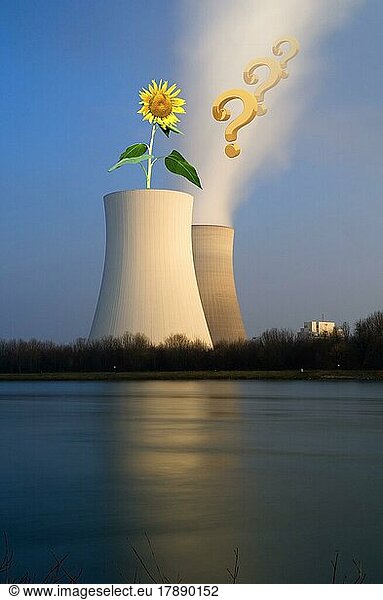 Symbolfoto  Kernkraftwerk Laufzeit  Politik  Diskussion  Umweltschutz  Notstand Strom Öl Gas  Ukraine-Russland  erneuerbare Energie  Sicherheit  Deutschland  EU  Europäische Union  Europa