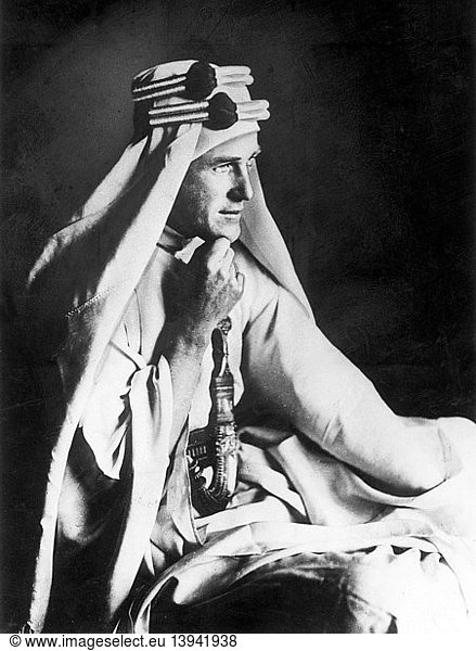 T.E. Lawrence  English Officer and Author
