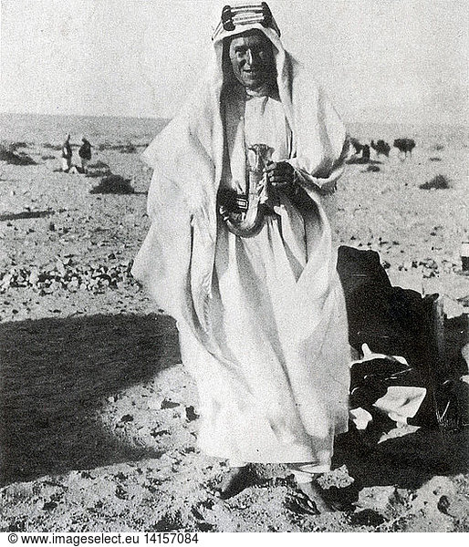 T.E. Lawrence  English Officer and Author