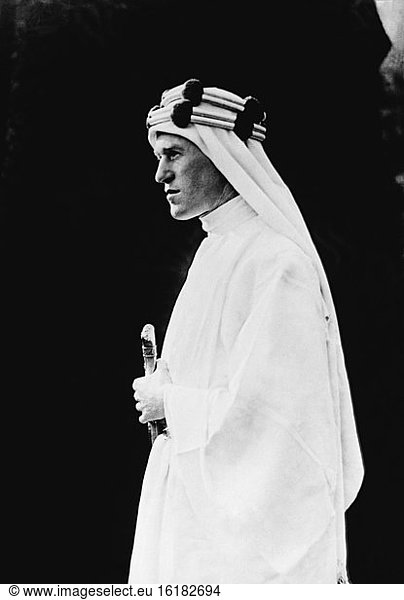 T.E.Lawrence / Photo c. 1916/1917