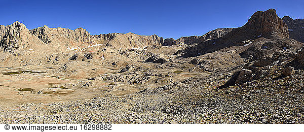 Türkei  Anti-Taurus-Gebirge  Blick über die Yedigoeller-Hochebene  Aladaglar-Nationalpark