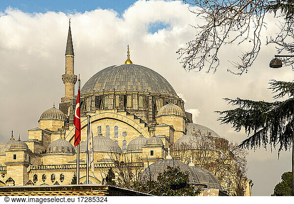 Türkei  Istanbul  Außenansicht der Suleymaniye-Moschee
