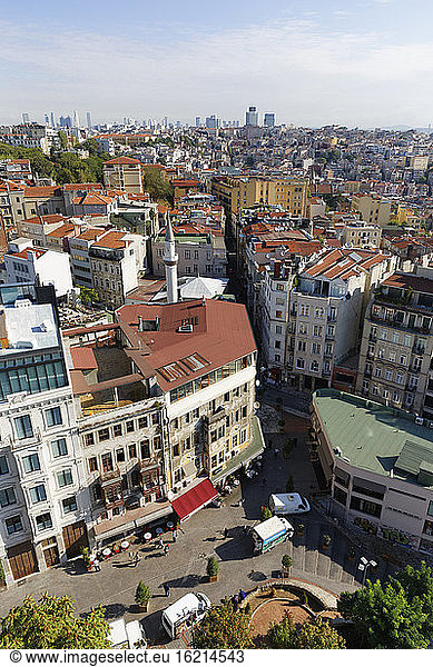 Türkei  Istanbul  Blick vom Galata-Turm