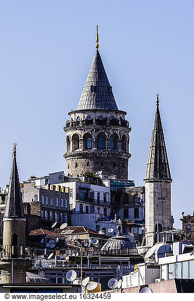 Türkei  Istanbul  Galata-Turm