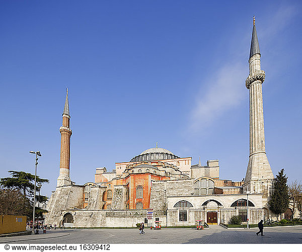 Türkei  Istanbul  Hagia-Sofia-Moschee