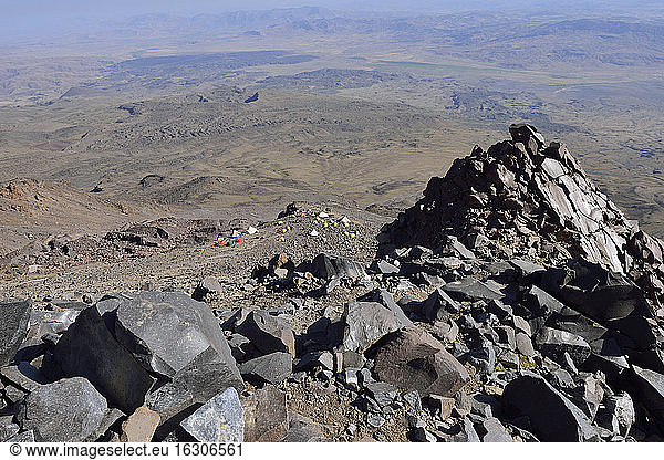 Türkei  Ostanatolien  Provinz Agri  Nationalpark Berg Ararat  Hochlager