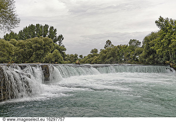 Türkei  Provinz Antalya  Bueyuek Selale  Fluss Manavgat