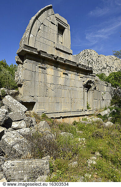 Türkei  Provinz Antalya  Pisidien  antike Ruine von Termessos