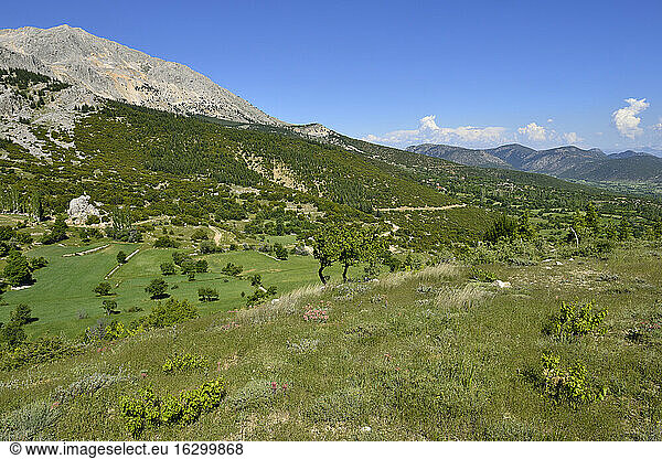 Türkei  Provinz Antalya  Pisidien  Taurusgebirge bei Sagalassos und Aglasun