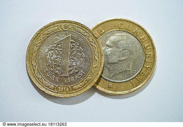 Türkische Lira  Münzen