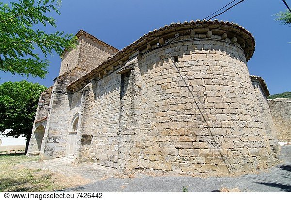 Tal, Kirche, Dorf, Spanien