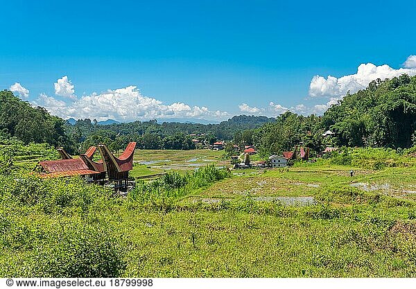Tana Toraja liegt zentral auf der Insel Sulawesi. Die Wirtschaft der Toraja basierte auf der Landwirtschaft mit dem Anbau von Nassreis auf terrassenförmig angelegten Feldern an Berghängen und dem Anbau von Maniok und Mais