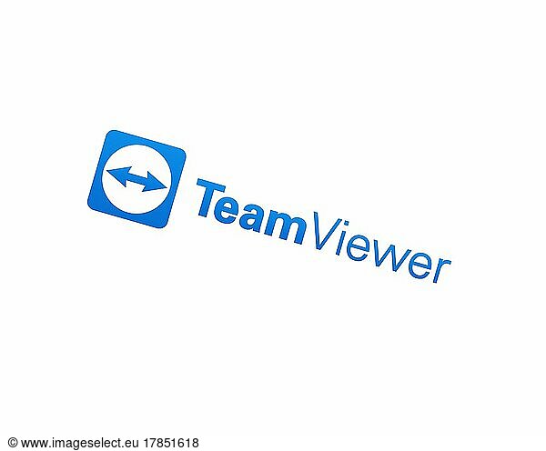 TeamViewer  rotated logo  white background B
