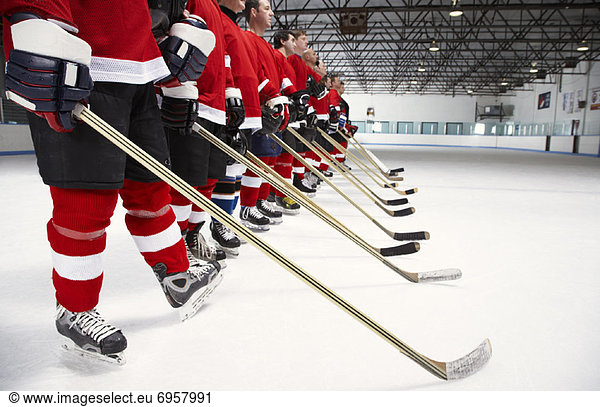 Teamwork Nationalhymne Hockey