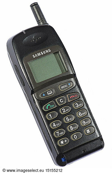 technics  telephone  mobile phone  Samsung SGH-250  South Korea  1996