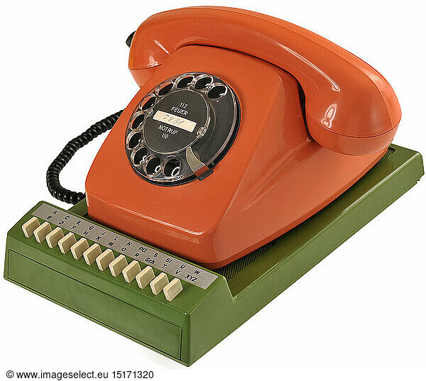 technics  telephones  telephone FeTAp 611-2  Germany  1974