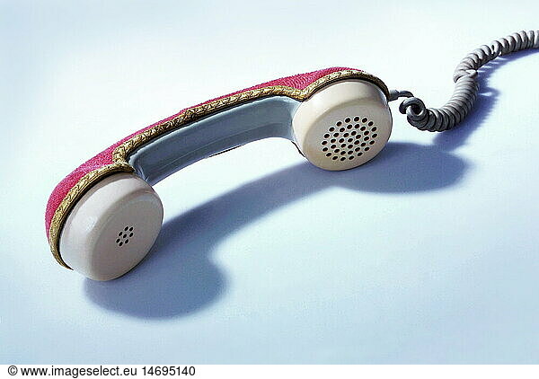technics  telephones  telephone receiver  Germany  circa 1970