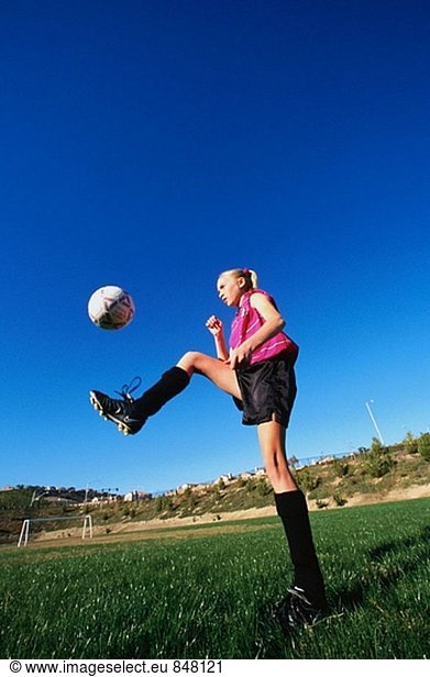 Teen Girl soccer