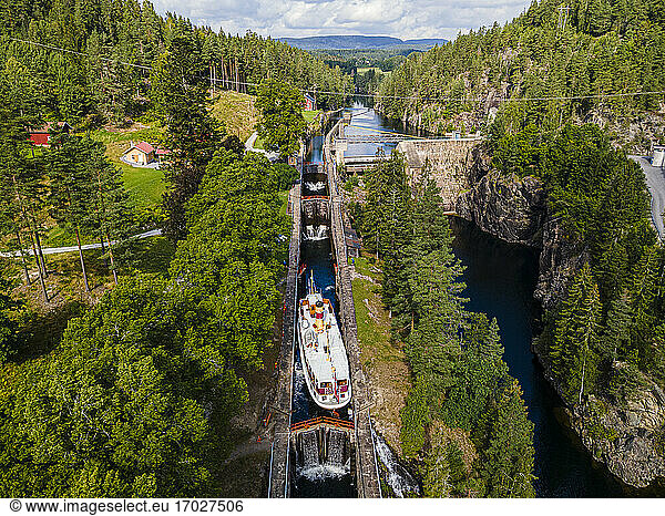 Telemark-Kanal  Norwegen  Skandinavien  Europa