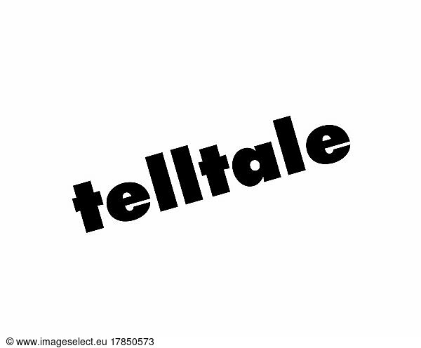 Telltale Games  gedrehtes Logo  Weißer Hintergrund