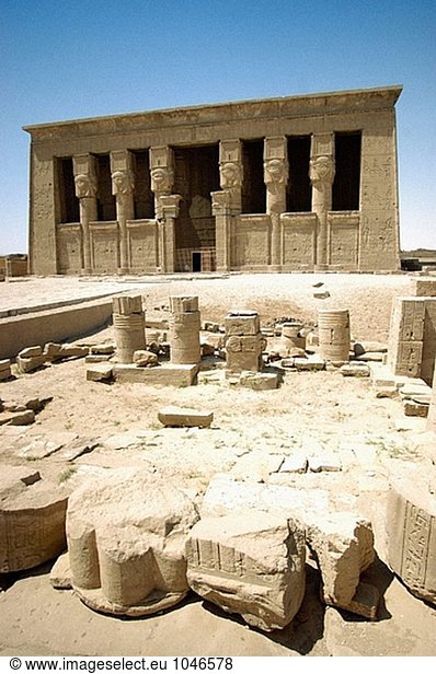 Tempel der Hathor. Dandarah  Ägypten