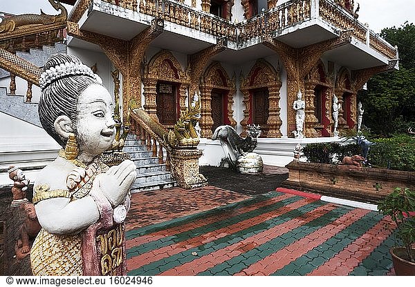 Tempel in Chiang Mai. Norden von Thailand.