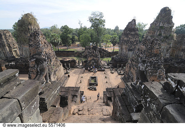 Tempel  Pre Rup  Angkor  Siem Reap  Kambodscha  Südostasien