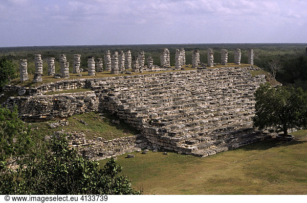 Tempelanlage  Mexiko  Nordamerika