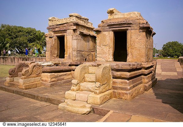 Temple complex  Aihole  Bagalkot  Karnataka  India.