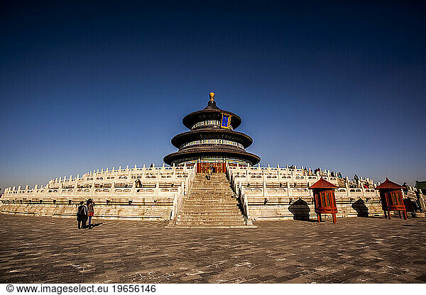 Temple of Heaven in Beijing  China.