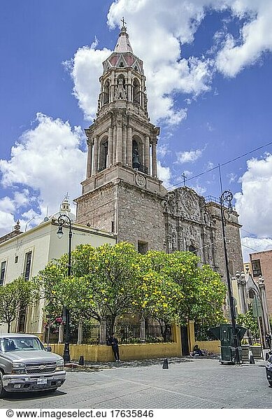 Templo de Nuestra Senora del Rosario  Venustiano Carranza  Aguascalientes  Mexiko  Mittelamerika