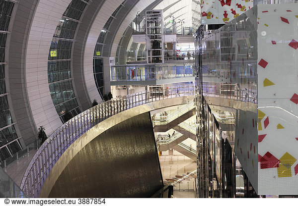 Terminal 3  Internationaler Flughafen  Dubai Stadt  Vereinigte Arabische Emirate  Naher Osten  Asien