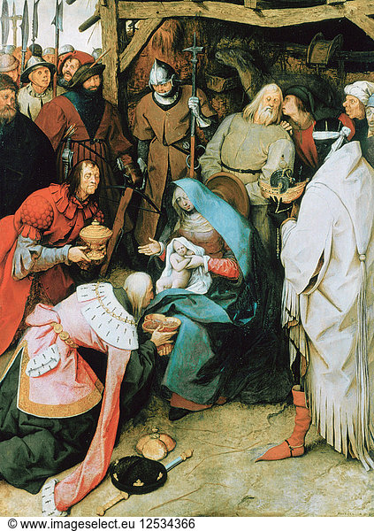 The Adoration of the Kings  1564. Artist: Pieter Bruegel the Elder