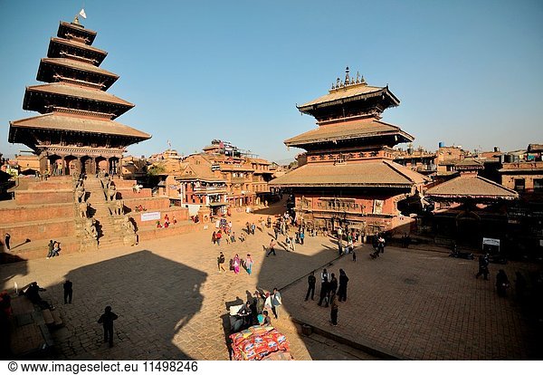 The ancient city of Bhaktapur is one of the best preserved medieval historic sites of Nepal.