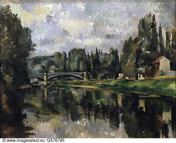 The Banks of the Marne  1888-1895. Artist: Paul Cezanne