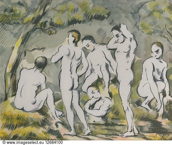 The Bathers  1946. Artist: Paul Cezanne.