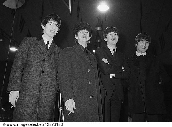 THE BEATLES  1964. The Beatles in Washington  D.C. on their first visit to the United States. Photographed by Marion Trikosko  11 February 1964.