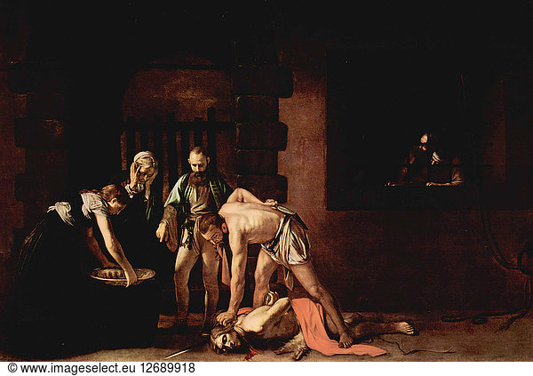 The Beheading of Saint John the Baptist  ca 1608.