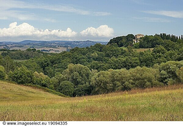 The Borgo Castelnuovo Tancredi near Buonconvento Toscana