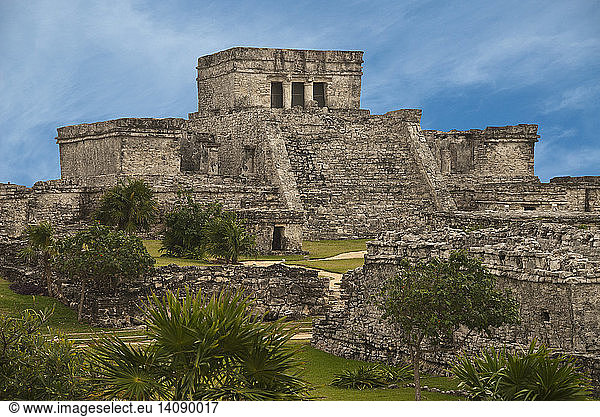 The Castle at the Ruins of Tulum