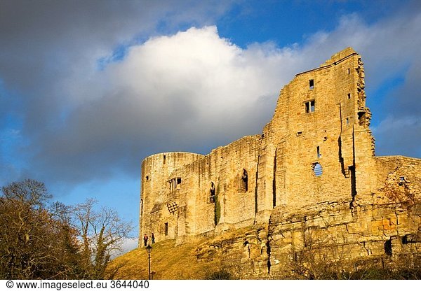 The Castle Ruins Barnard Castle County Durham England