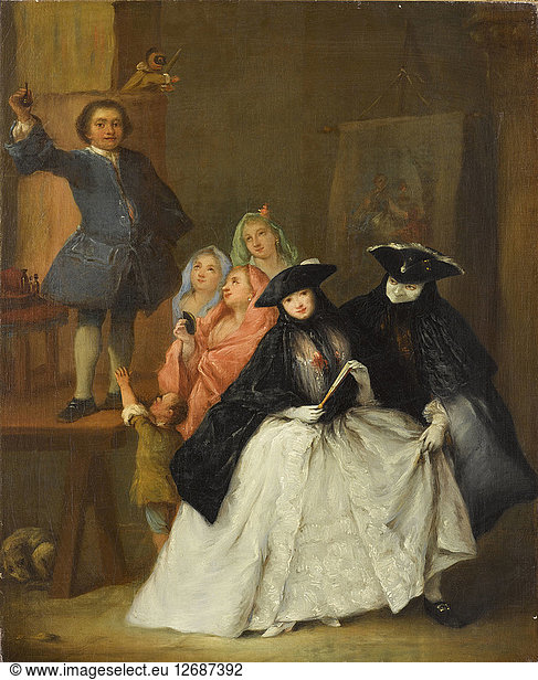 The Charlatan  ca 1757.